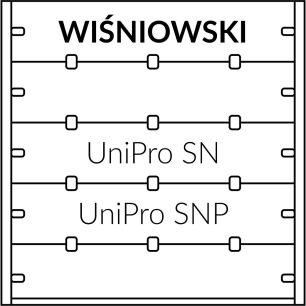 Części do bram garażowych UniPro SN SNP