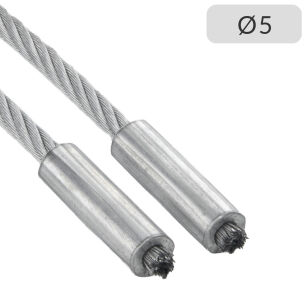 Liny nośne 5mm zakończenie typu 440REGL