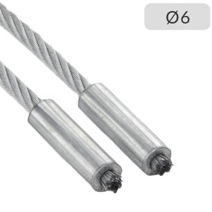 Liny nośne 6mm zakończenie typu 440REGL
