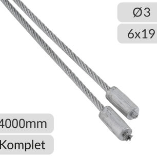 Liny nośne 3mm Crawford Assa Abloy