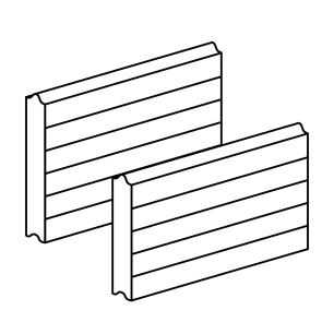 Panele, segmenty grupy Tecsedo