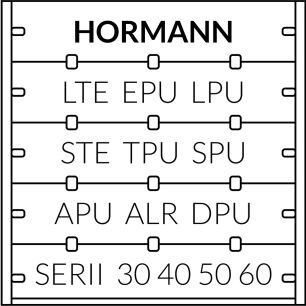 Części do bram Hormann