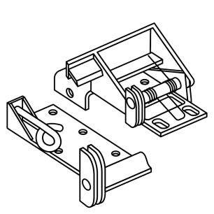 Uchwyty zabezpieczenia dolne