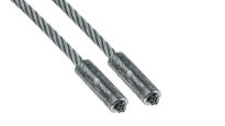 Liny stalowe ocynkowane 5mm L=12000mm typ 440 zestaw do bramy Doco International nr kat. 25116-12