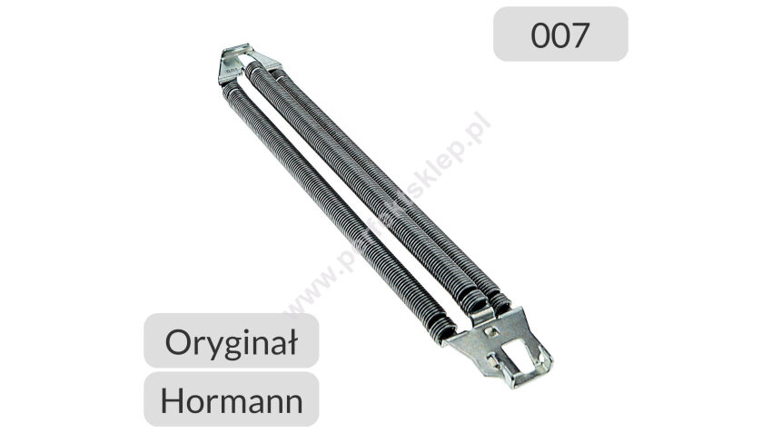 Potrójny pakiet sprężyn naciągowych nr 007 do bramy N80 F80 EcoStar Hormann nr kat. 1195007