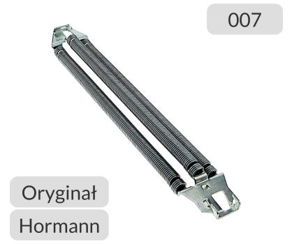 Potrójny pakiet sprężyn naciągowych nr 007 do bramy N80 F80 EcoStar Hormann nr kat. 1195007