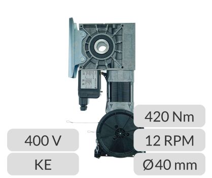 Napęd do bram krat rolowanych MDF 30-42-12 KE z enkoderem AWG Marantec