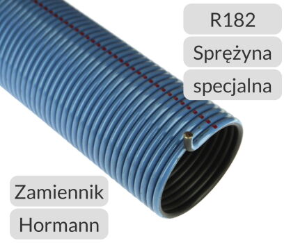 Sprężyna specjalna Hormann np. R182 - 11.75 - 1350 Zamiennik nr kat. 3058150 Wycena indywidualna