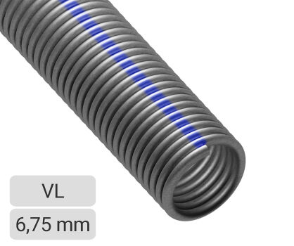 Sprężyna do bramy drut Ø 6,75mm średnica wew. 51mm lewoskrętna kulowana - cena za metr bieżący