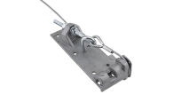 Komplet lin stalowych ocynkowanych 3mm L=4000mm zakończonych kauszą nr kat. K-3-6x19-4 - 6