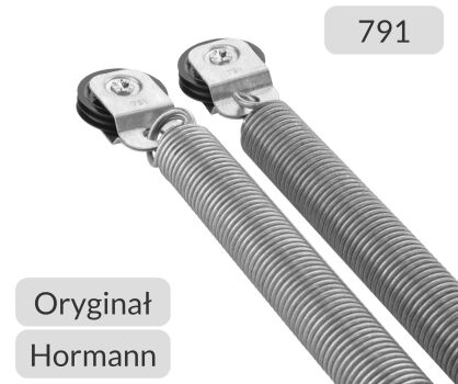 Sprężyny naciągowe do bramy IsoMatic typ 791 - ORYGINAŁ Hormann nr kat.  4022329 (4012530)