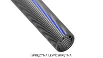 Sprężyna lewoskrętna L54663 do bram Wiśniowski nr kat. L54663