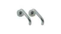 Klamka z rozetą okrągłą 54mm ECO Schulte nr kat. 101981104674012