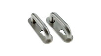 Klamka z szyldem o rozstawie 72mm ECO Schulte nr kat. 103061004674012