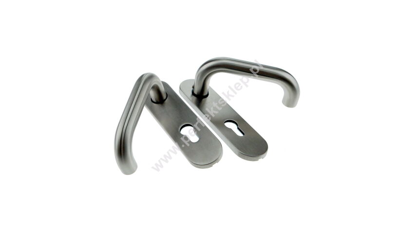 Klamka z szyldem o rozstawie 72mm ECO Schulte nr kat. 103061004674012