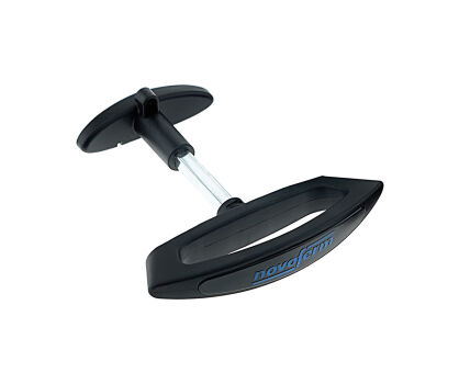 Uchwyt zewnętrzno-wewnętrzny do bram garażowych Novoferm