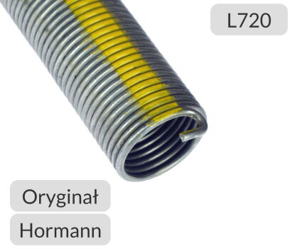 Sprężyna do bramy garażowej, L720 / L29 - Oryginał Hormann nr kat. 3051921