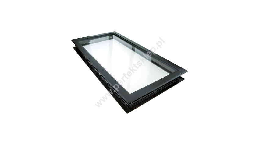 Okno przeszklenie warstwowe DAOP 680x373mm do panela o grubości 37-43mm Crawford Assa Abloy nr kat. K056104