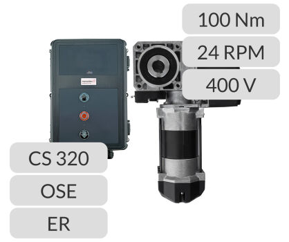 Napęd nasadowy STA 1-10-24 E CS320 LCD OSE SZYBKIE ROZRYGLOWANIE Marantec nr kat. 197126