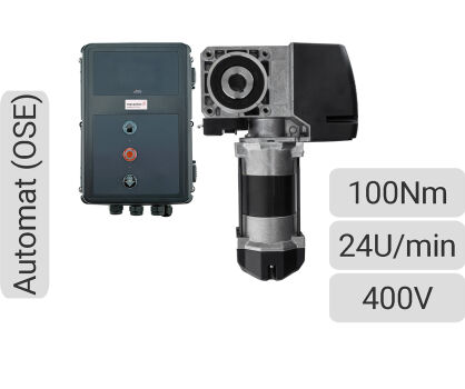 Napęd nasadowy STA 1‐10‐24 E CS320 LCD OSE Marantec nr kat. STA 1-10-24 E AWG SET SZYBKIE ROZRYGLOWANIE