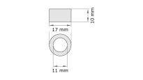 Pierścień dystansowy 10mm oś rolki 11mm Flexi Force nr kat. 2066-10 - 3