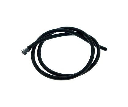 Linka gumowa ekspander w oplocie czarny 7,5mm PerfektSklep nr kat. Ex-8