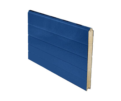 Panel przemysłowy symetryczny 4540*500*40mm RAL 5010/9010 Tecsedo