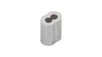 Zacisk liny nośnej 3mm aluminiowy owalny Flexi Force nr kat. 511