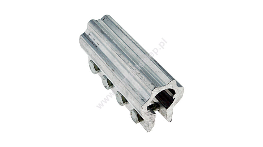 Łącznik wału L=140mm nieregulowany aluminiowy 4 śruby wał 35mm typ Crawford