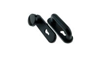 Klamko-gałka z szyldem o rozstawie 72mm ECO Schulte nr kat. 303137000275012