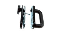 Klamko-gałka z szyldem o rozstawie 72mm ECO Schulte nr kat. 303137000275012