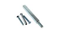 Klamko-gałka z szyldem o rozstawie 72mm ECO Schulte nr kat. 303137000275012