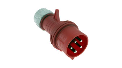 Wtyczka typu PCE 16A 400V 3P+N+E z szybką zmianą faz