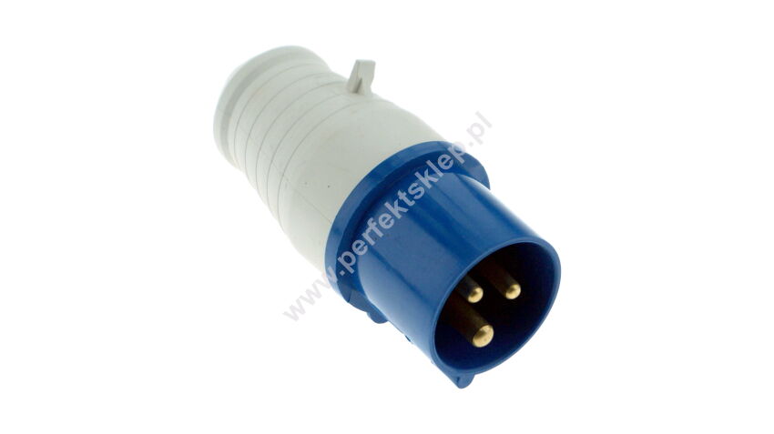 Wtyczka typu PCE 16A 230V 2P+Z