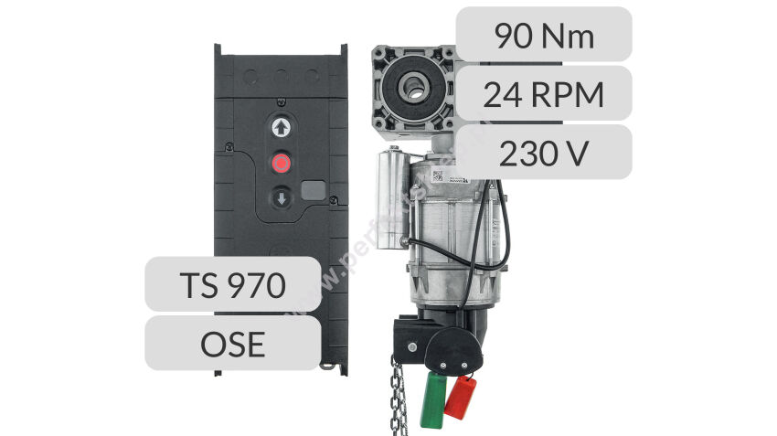 Napęd nasadowy SE 9.24-25,40WS DES SK TS 970 OSE Gfa Elektromaten nr kat. 004401122WS ZESTAW AUTOMAT


