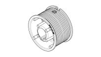 Bębny linowe o średnicy 84mm NL10 prowadzenie N na wał 25,4mm Flexi Force nr kat. FFNL10
