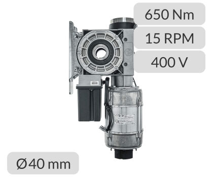 Napęd nasadowy SI 65.15-40,00 DES NHK Gfa Elektromaten nr kat. 10005062