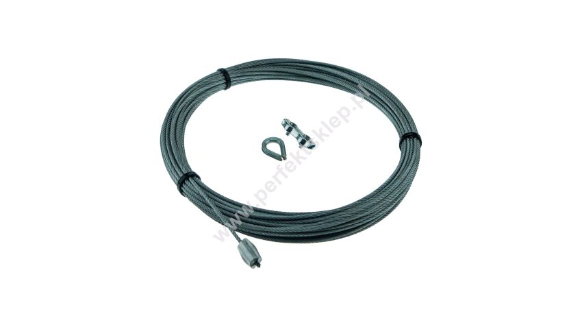 Lina stalowa ocynkowana 3mm L=23000mm typ S bramy przemysłowe Crawford Assa Abloy nr kat. K002249x23000