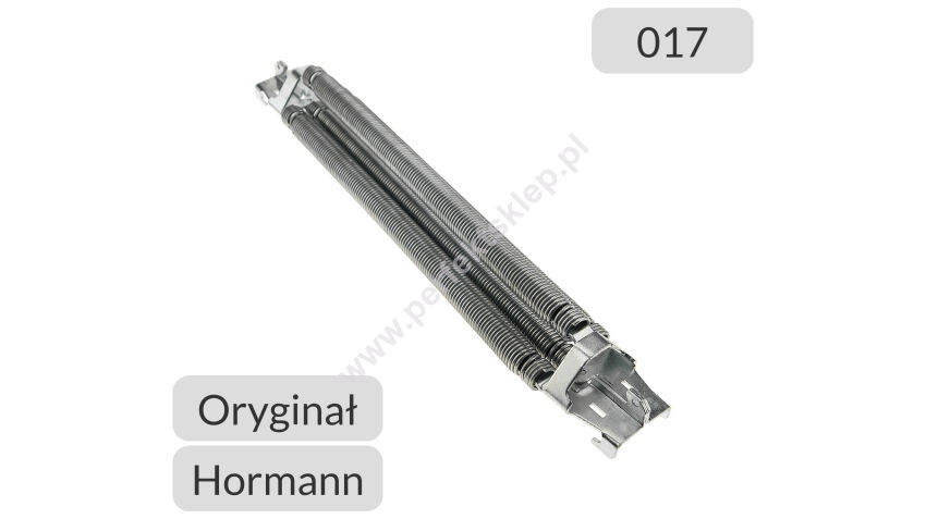 Poczwórny pakiet sprężyn naciągowych nr 017 do bramy N80 F80 EcoStar Hormann nr kat. 1195017