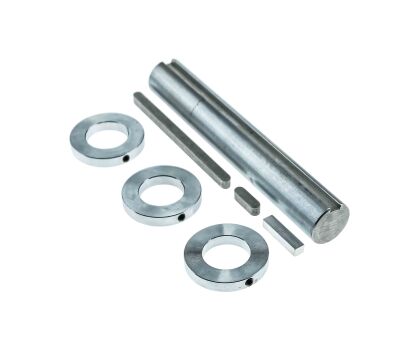 Wałek 25,4mm (1") pełny z rowkiem L=160mm zestaw do napędów z przekładnią Marantec nr kat. 158965