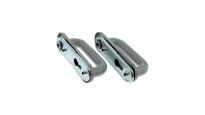 Klamka z szyldem o rozstawie 72mm ECO Schulte nr kat. 303046003774012