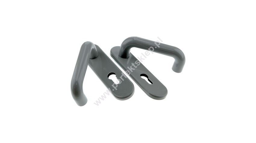 Klamka z szyldem o rozstawie 72mm ECO Schulte nr kat. 303046003774012
