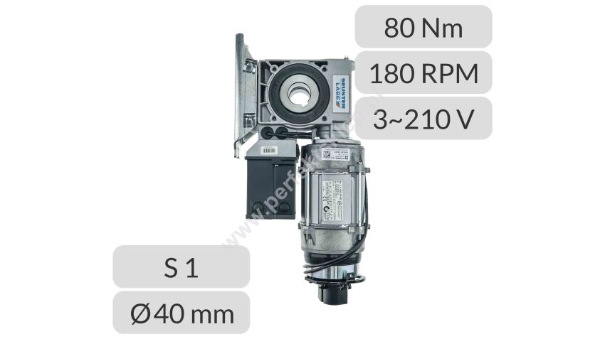 Napęd Hormann SEUSTER S1-1,1-180-16-40-100Hz, DES, NHKK, Nr kat. 014416-4990600