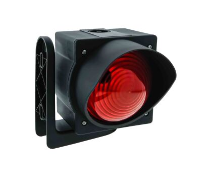 Semafor sygnalizator świetlny 230V AC CZERWONY z uchwytem Marantec nr kat. 104649