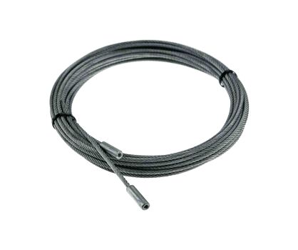 Liny stalowe ocynkowane 4mm L=6000mm typ 440 zestaw do bramy Doco International nr kat. 25115-6
