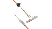 Przewód spiralny 5*0,5mm² 200mm+800mm+1400mm 4-krotne wydłużenie MFZ Ovitor Marantec nr kat. 150802
