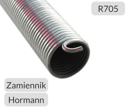 Sprężyna do bramy garażowej, R705 / R25 - Zamiennik Hormann nr kat. 3051912