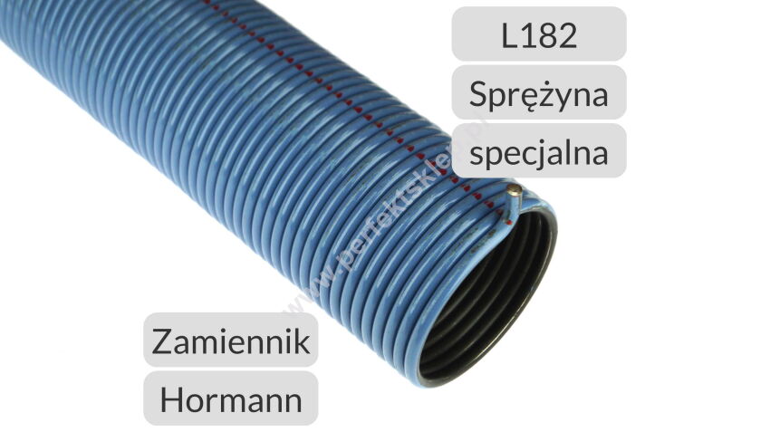 Sprężyna specjalna Hormann np. L182 - 11.75 - 1350 Zamiennik nr kat. 3054697 Wycena indywidualna