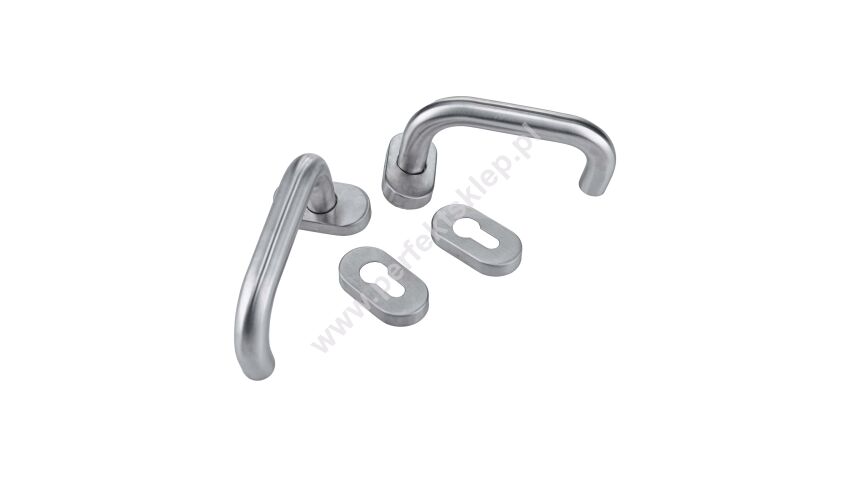 Klamka z rozetą owalną 64x34mm ECO Schulte nr kat. 101981004674012