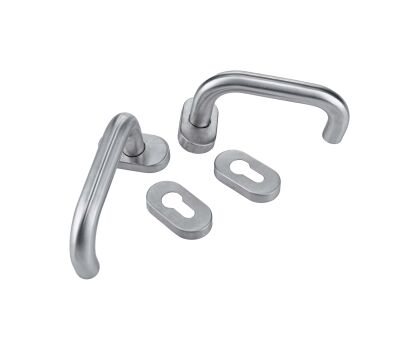 Klamka z rozetą owalną 64x34mm ECO Schulte nr kat. 101981004674012